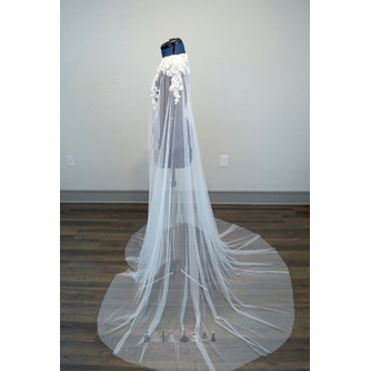 Svatební šátek krajkový šátek tylový šál - sumidress.com