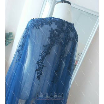 Wedding tulle shawl pearl lace shawl formal coat - SUMIDRESS