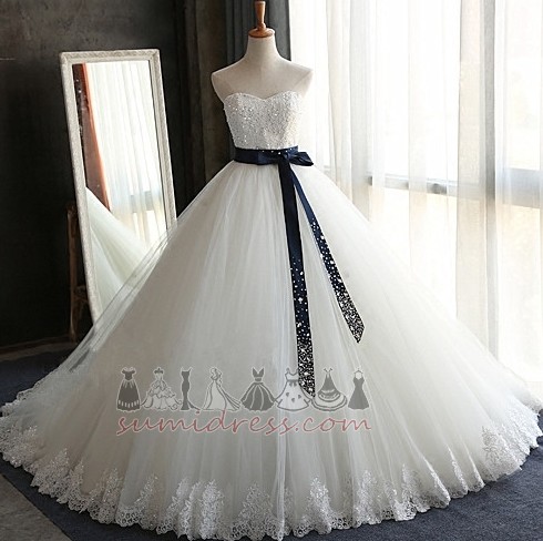 A Line Medium Long Satin Sleeveless Church Wedding Dress