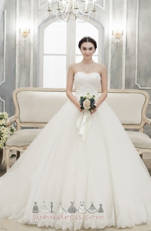 A Line Medium Long Satin Sleeveless Church Wedding Dress