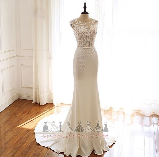 Apvalkalu Brangakmenis Aplikacijos Elegantiškas Tiulis Nėriniai perdangos Vestuvių suknelės