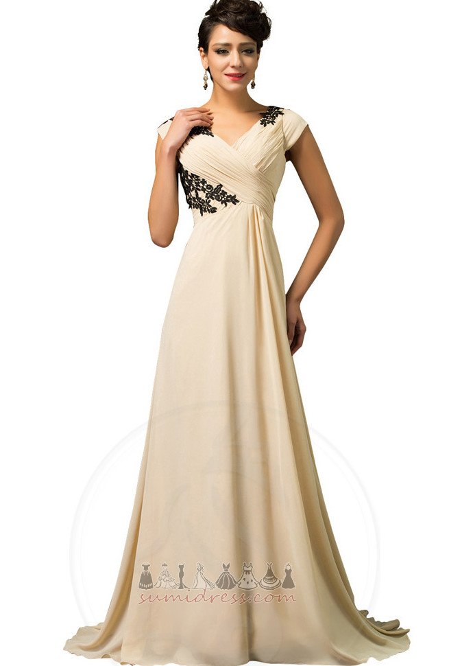 Bahar Fermuar yukarıya Top Bol dökümlü Artı boyutu Şifon Gece elbisesi