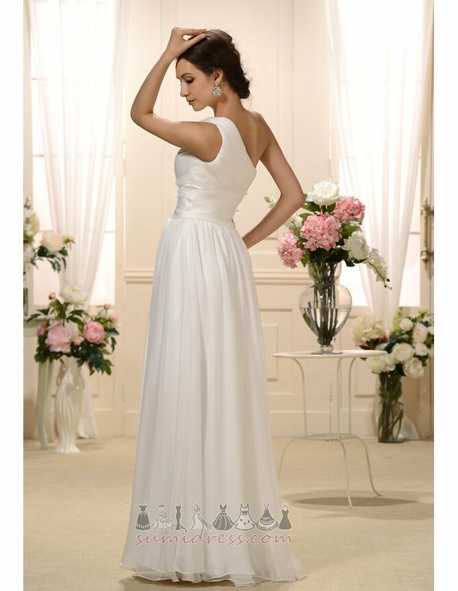 Beach Elegant Draped Ankle Length One Shoulder Mid Back Wedding skirt