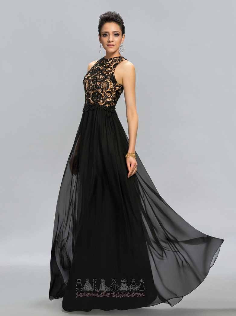 Bryllup Båthals A-formet Lace Middels Elegante Samle kjole
