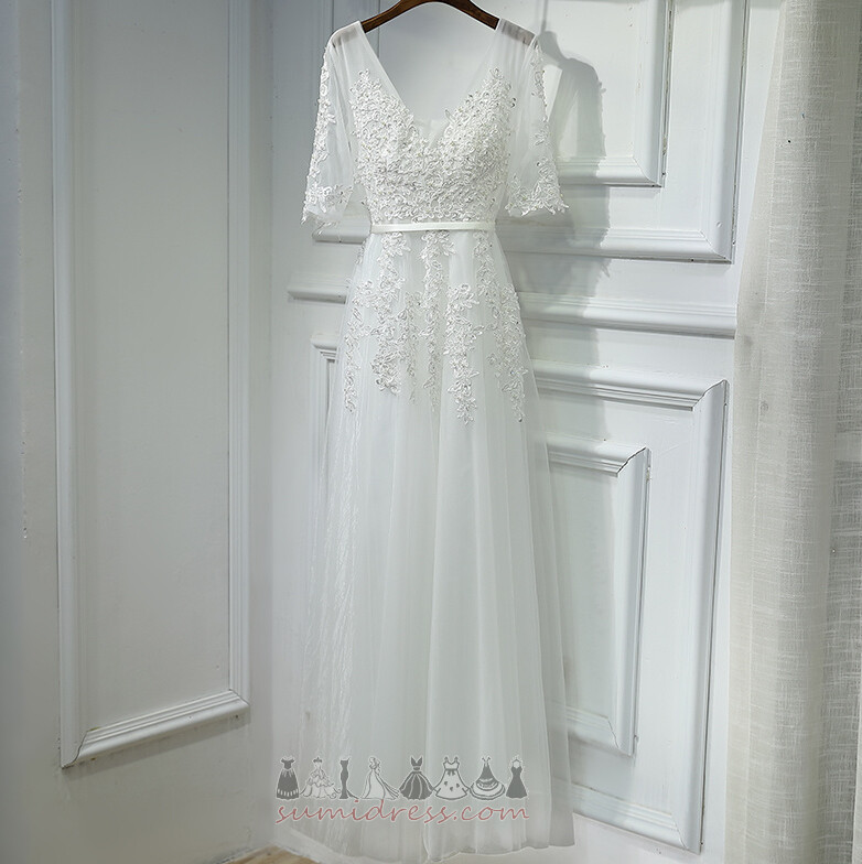 Chic Apple banquet Lace Overlay Floor Length Summer Bridesmaid Dress
