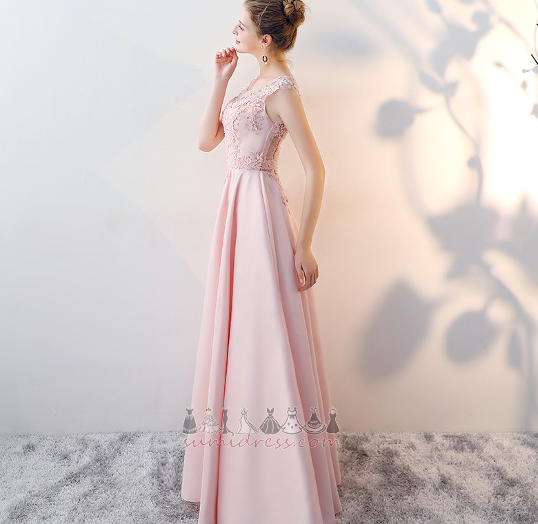 Čipka-up Členok dĺžka Stredná Prírodné pása Večierok Elegantné Stužková šaty
