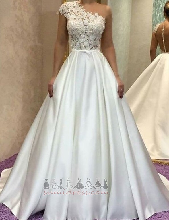 Čipka Zamah vlak Bez rukava Sama natrag Plaža Prirodne struka Vjenčanica