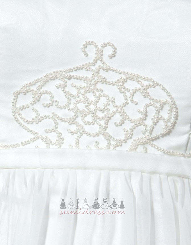 Délka podlahy formální T-shirt rukáv trojúhelník záhyb Říše Mateřství Svatební šaty