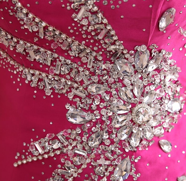 Draga Zamah vlak Dugo Pasti Bez rukava Jednostavan Večernje haljina