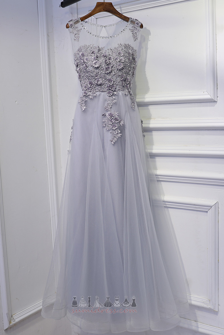 Elegant Draped Sleeveless Lace Party Natural Waist Dress of maid of honor