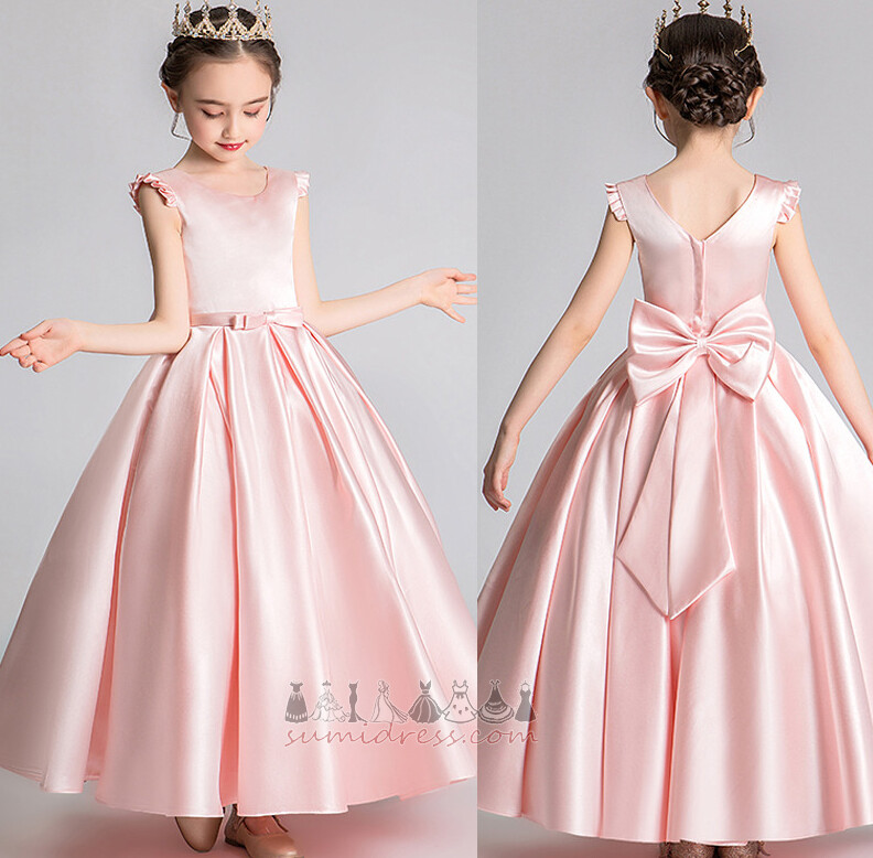 Elegant Show/Performance Sleeveless Spring Jewel A-Line Little girl dress