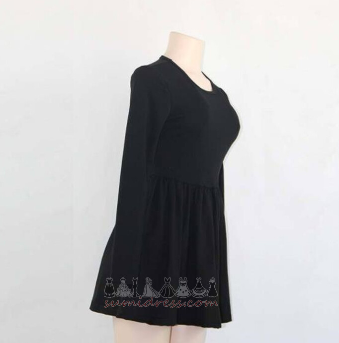 φόρεμα Κοκτέιλ Σατέν Κόσμημα απλός Ντραπέ Κοντομάνικη μπλούζα Κοντό
