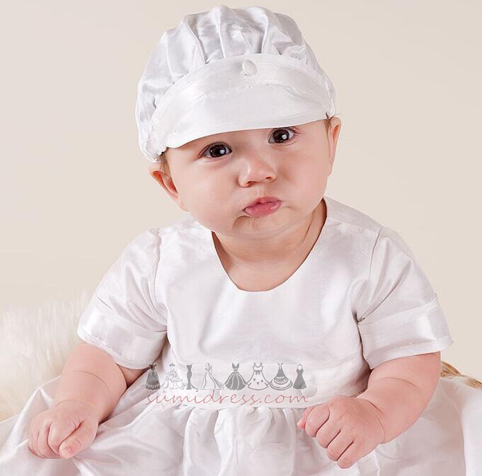 Φόρεμα μωρό Μακρύς Γραμμή Α Επίσημη Σατέν Αργία Καπάκι / καπέλο