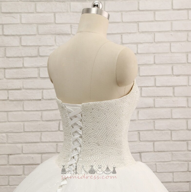Formal Sleeveless Court Train Long A-Line Natural Waist Wedding skirt