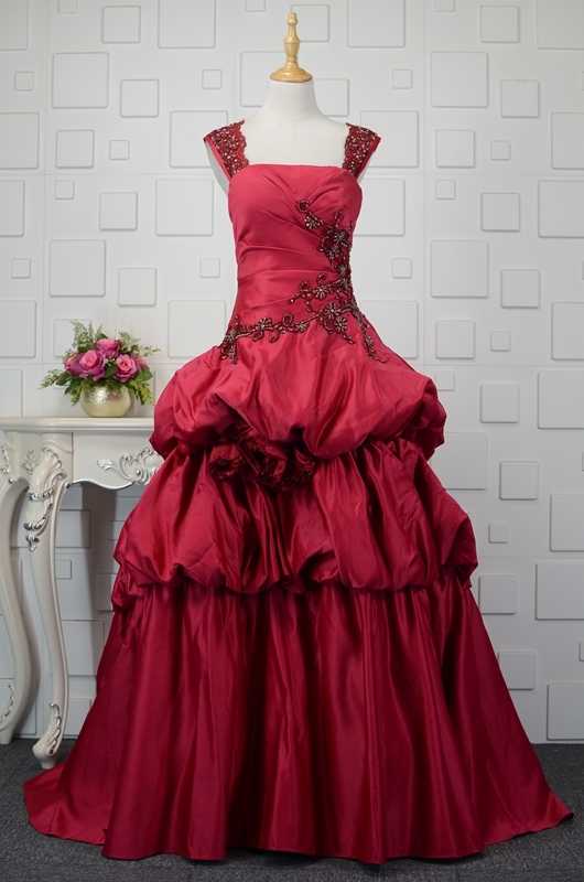 Gamtos juosmens Plačiomis juostomis Vidutinis Ilgai Oficialus Linija Quinceanera suknelė