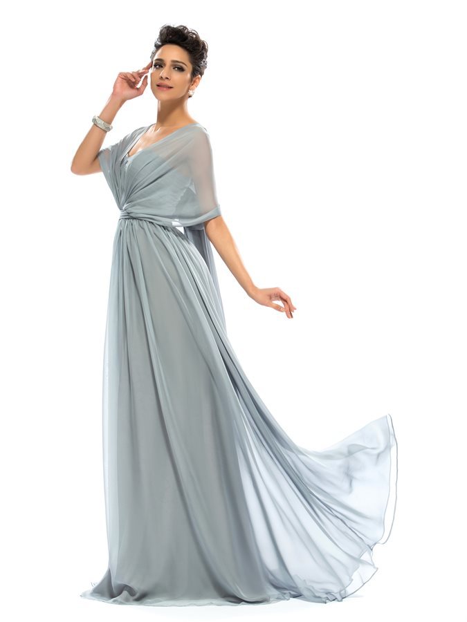 Garš Līnija Dolman piedurknēm Ballīte Elegants Piedurknēm Vakartērps