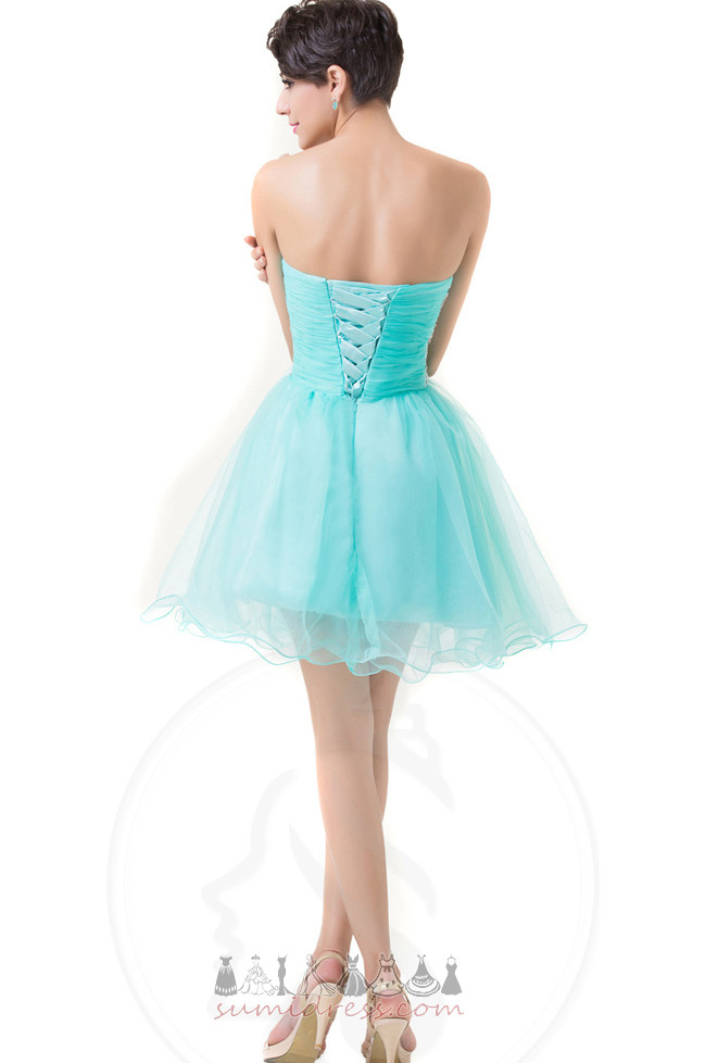 Glamorous Medium Natural Waist Tulle Sleeveless Crystal Party Dress