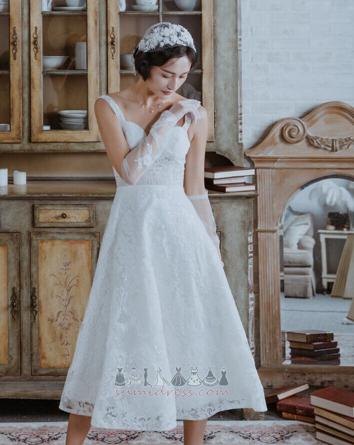 гойдалки Гламурні на відкритому повітрі аплікації чай Довжина Весільна сукня