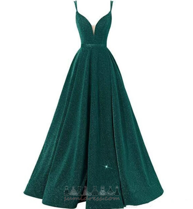 Grindų ilgis skilimas priekis Vestuvės Nėriniai-up Elegantiškas Pardavimas Vakarinės suknelės