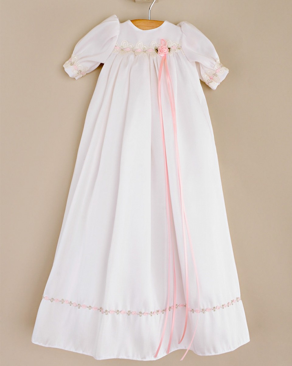 High Covered Princess Taffeta Petite Empire Waist Lantern Little girl dress