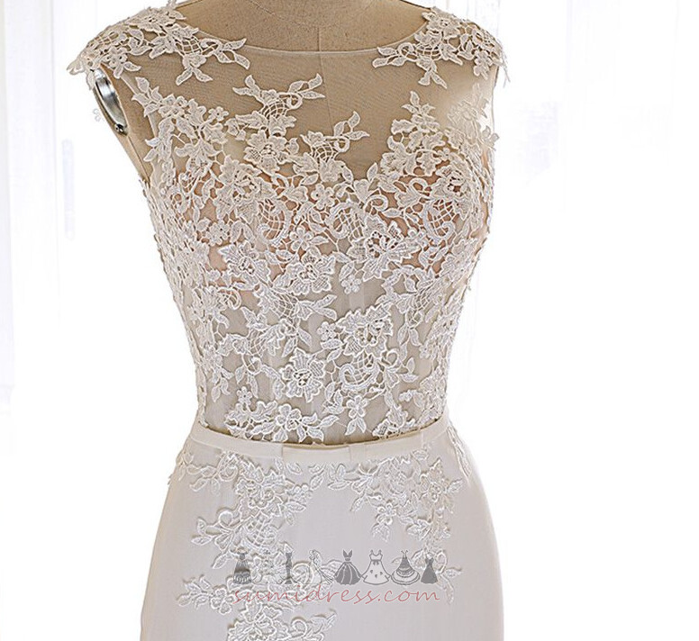 Елегантний Мереживо Overlay аплікації коштовність тюль оболонка Весільна сукня