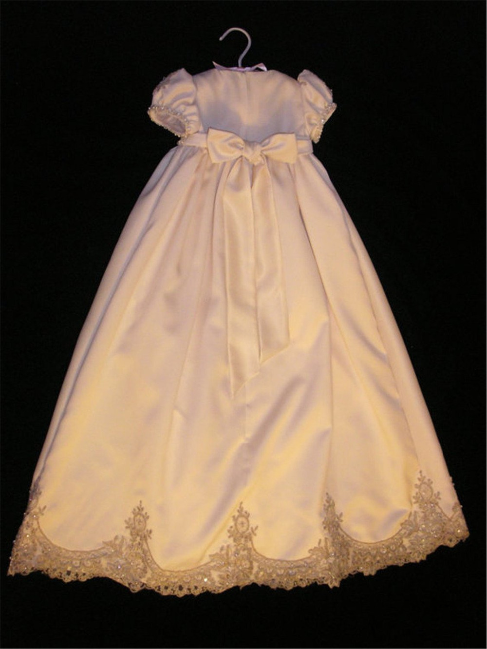 Jewel Natural Waist Spring Long Princess High Covered Little girl dress