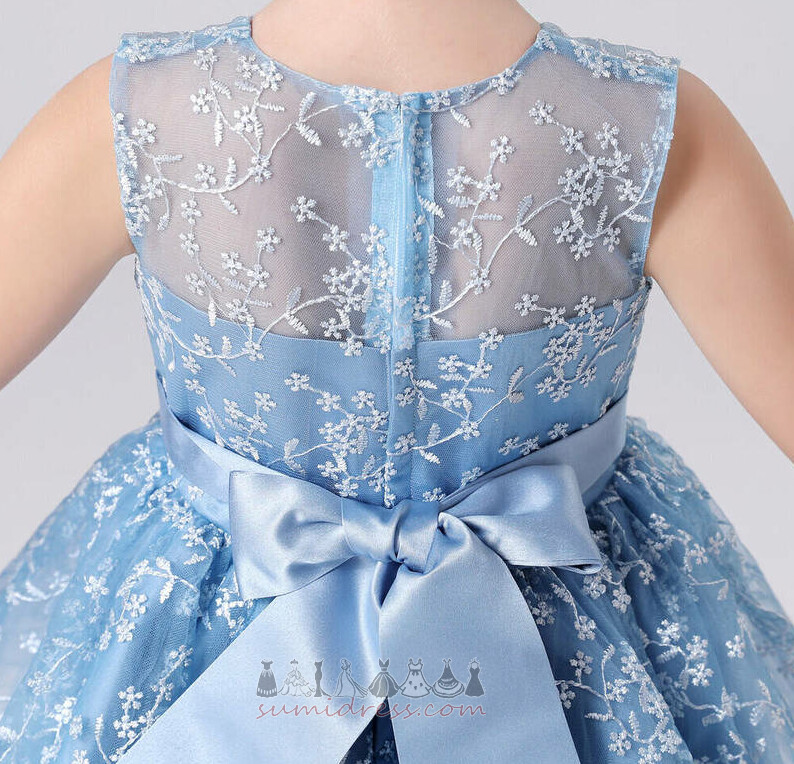 Jewel Show/Performance Glamorous Zipper Up A-Line Hemline Asymmetrical Flower Girl Dress
