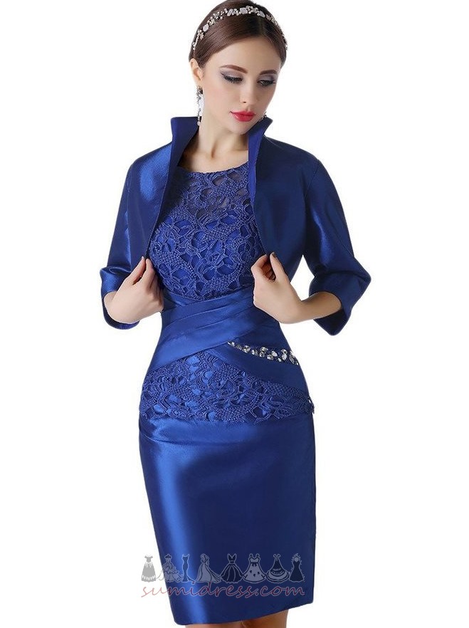 Kondoomid T-särk Elegantne 3/4 pikkusega varrukateta Profileerimine Taftvooder Ema kleit