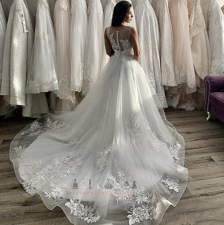 Koplyčia traukinio Mygtukas Gamtos juosmens Oficialus Berankovis Nuotakos suknelė