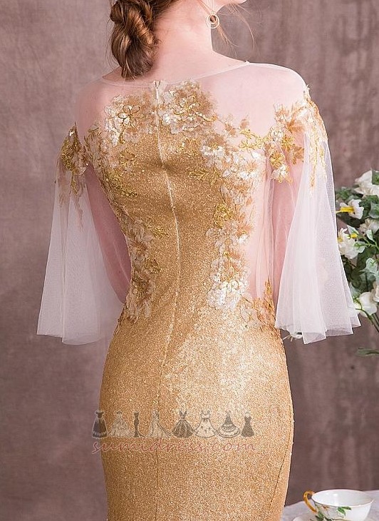 Kratkim rukavima Kat Duljina Off ramena Elegantan Zatvarač Crta Večernje haljina