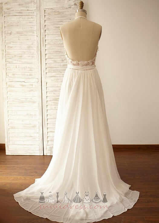 Lace Lace Outdoor Summer Sleeveless A-Line Wedding Dress