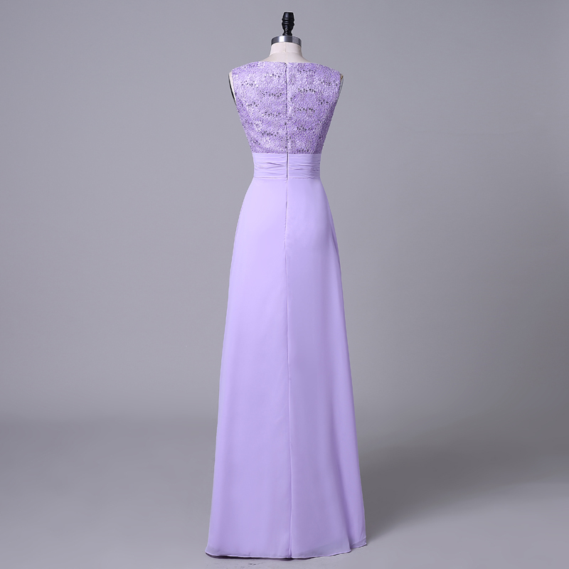 Lace Medium Floor Length Scoop With Jacket A-Line Mother Dress
