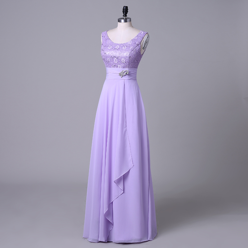 Lace Medium Floor Length Scoop With Jacket A-Line Mother Dress