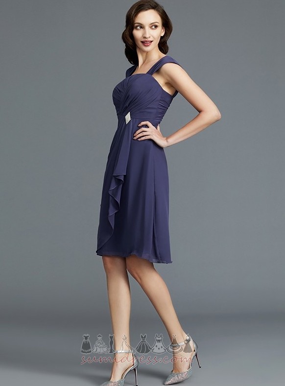 Langermet Chiffon Passer T-skjorte ermer Draped Høst Mor kjole