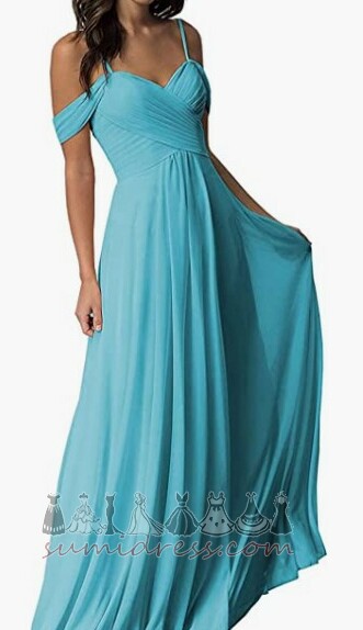 Long Chiffon Ball Elegant Draped Lace-up Evening gown