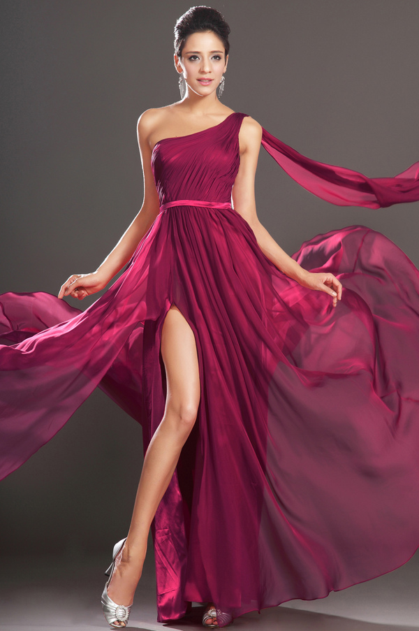 Long Floor Length Sleeveless Natural Waist Summer Composite Chiffon Evening Dress