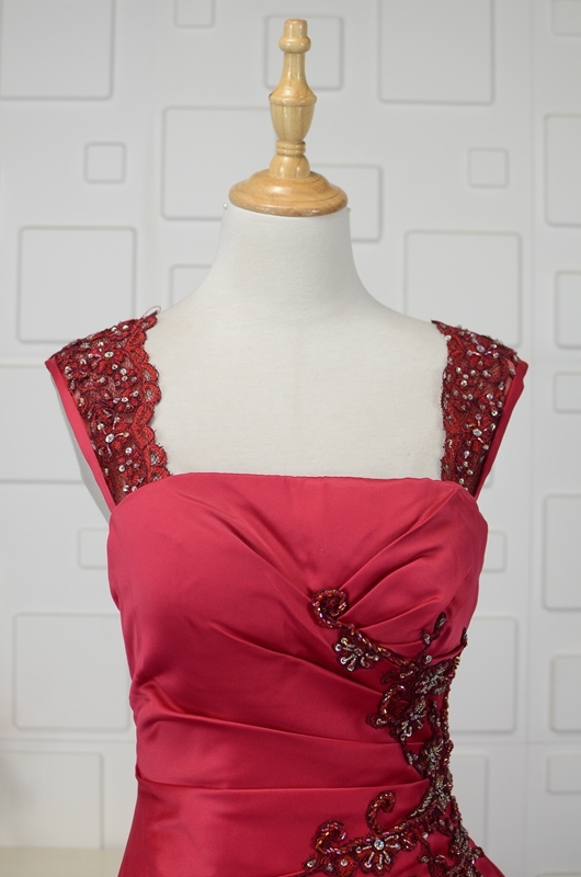 Long Formal Natural Waist Wide Straps Medium A-Line Quinceanera Dress