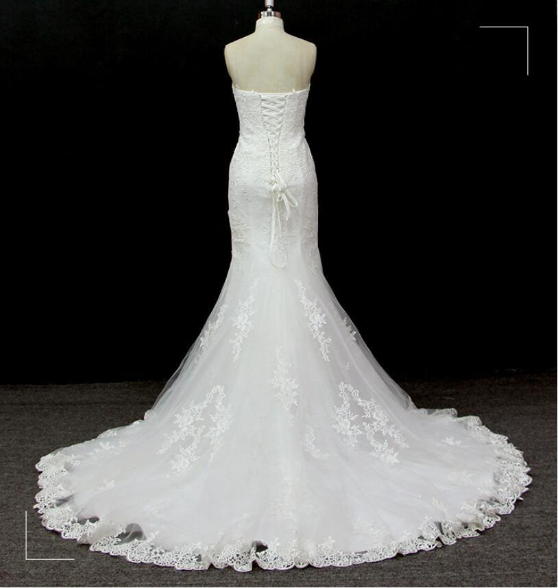 Long Lace Sweetheart Hall Vintage Spring Wedding skirt