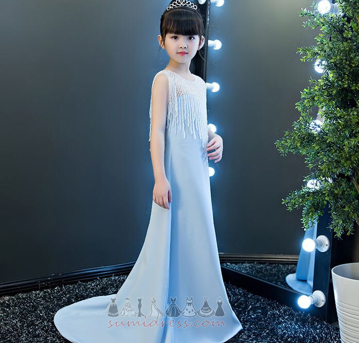 mała dziewczynka sukienka klejnotami stanik Frezowanie Klejnot Pokaż / wydajność Elegancki