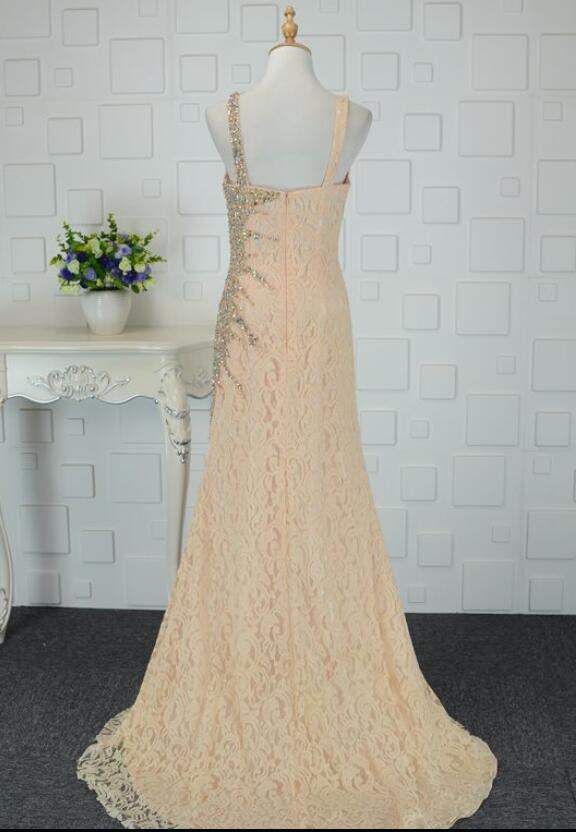 Medium Sleeveless Zipper Elegant V-Neck A-Line Evening Dress