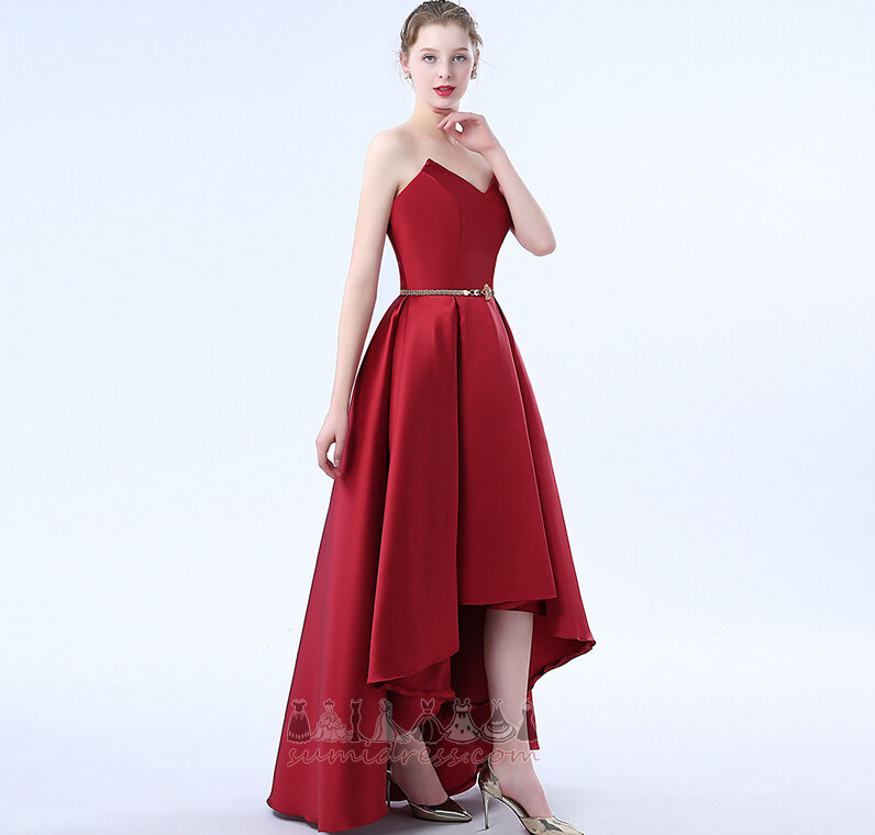 Mīļotā Elegants Piedurknēm Pavasara izpārdošana Vidējs Prom kleita