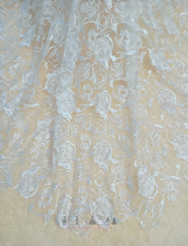 мереживо безрукавний Глибокий V шиї довжина підлоги лінія мереживо Весільна сукня