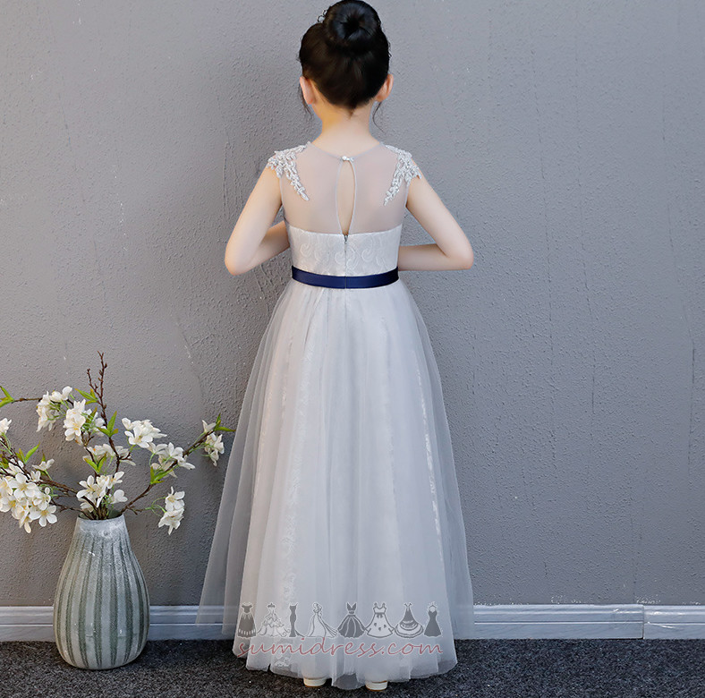 Nášivky Elegantné Prírodné pása Členok dĺžka Riadok Bez rukávov kvetov šaty