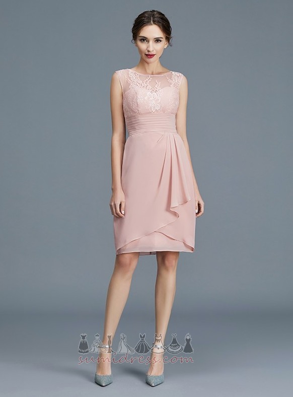 Natural Midja Elegant med Bolero A-linjeformat Spets Fjäder Mor klänning