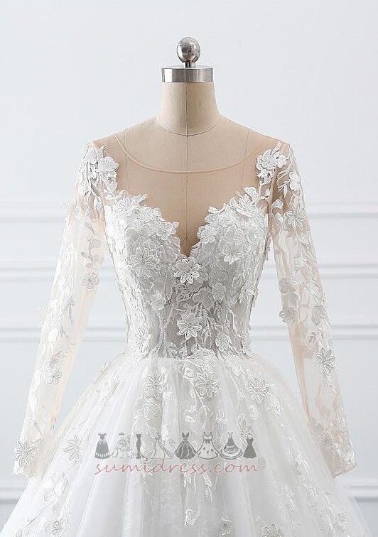 Natural Midja Rund-urringning Domstolen Tåg Elegant Höst Apple bröllops kjol