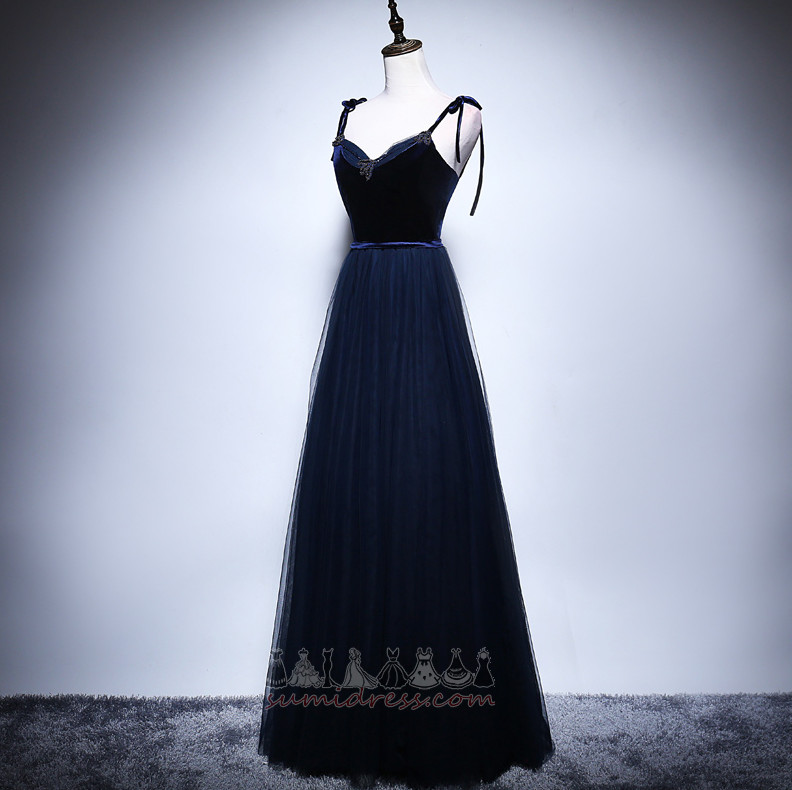 Natural Midje Uten Ermer A-formet Profilering Sweetheart Hals kvelds kjole