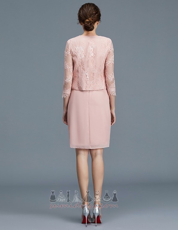 Natural Waist Lace Elegant With Jacket A-Line Spring Mother Dress