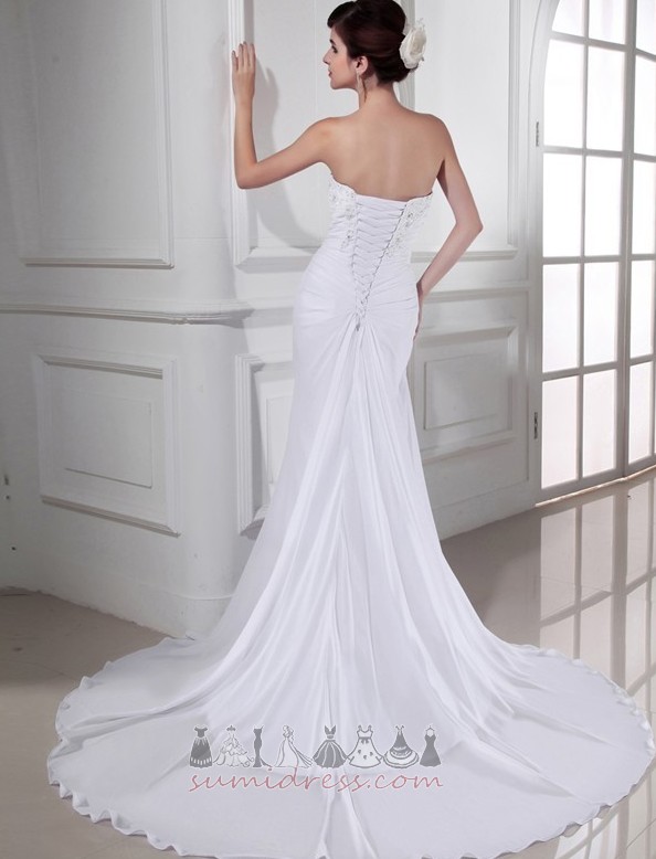 Невеста платье длинный шифон средний развальцовка возлюбленная Открытый