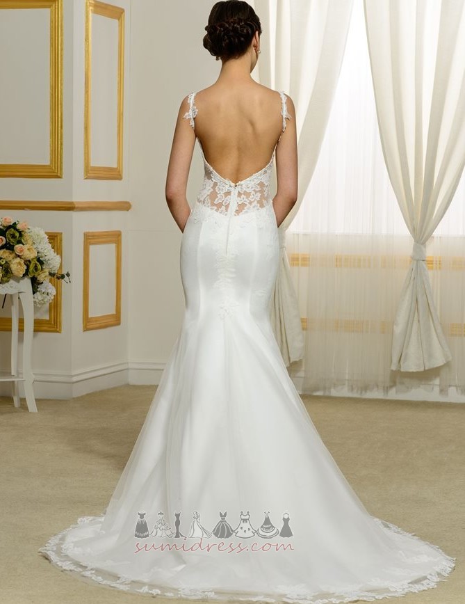 Невеста платье длинный средний Шик без спинки низкой талией падать
