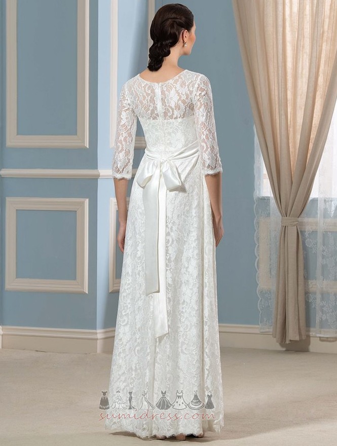 Νυφικά φόρεμα Παραλία Ρομαντικό Κόσμημα Κοντομάνικη μπλούζα τρίγωνο σούρα Μέση αυτοκρατορία